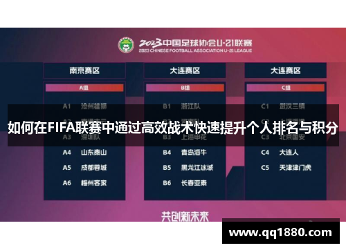 如何在FIFA联赛中通过高效战术快速提升个人排名与积分
